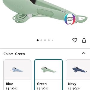 Nori Green Handheld Steamer